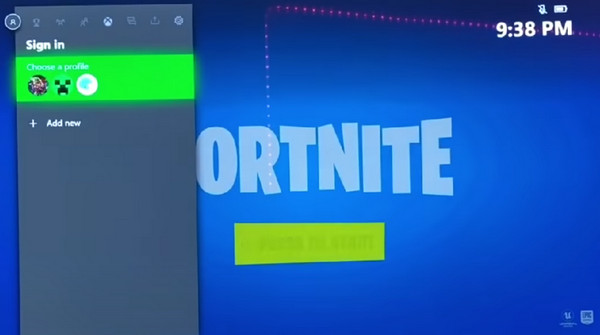 xBox Écran partagé Fortnite