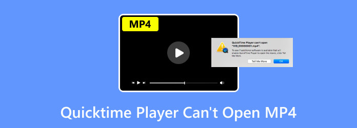 QuickTime Player kan MP4 niet openen