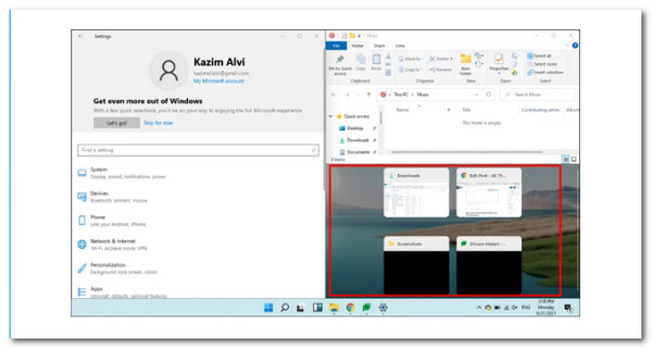 Split Screen Windows 11 App for Third