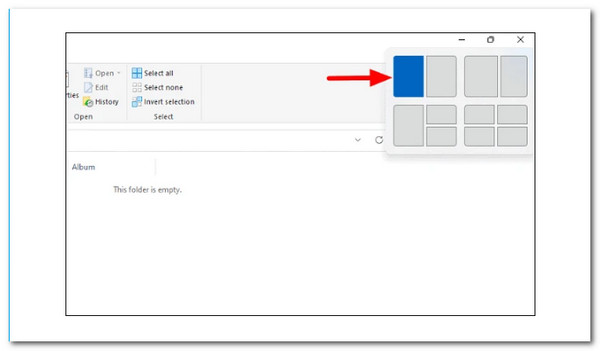 分屏 Windows 11 打开应用程序