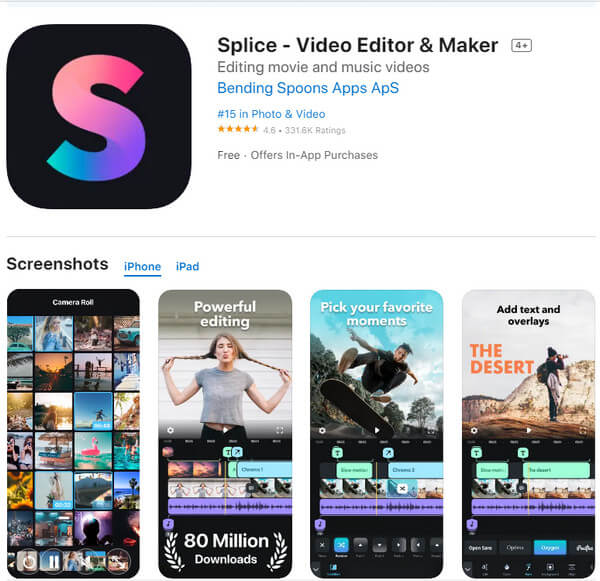 Splejs iPhone app