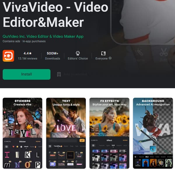 Application Android Viva Video