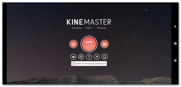 Kinemaster Añadir icono