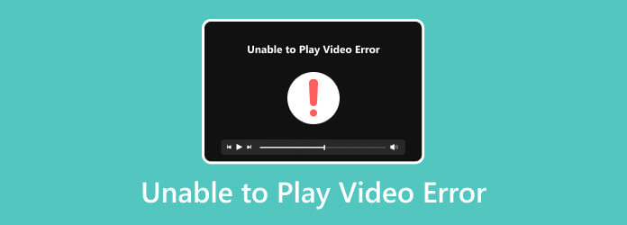 No se puede reproducir el error de video