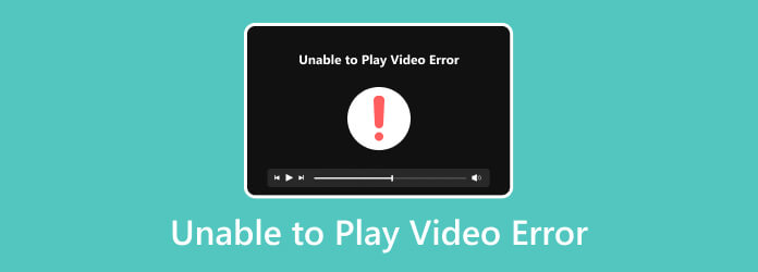 Impossibile riprodurre il video Errore