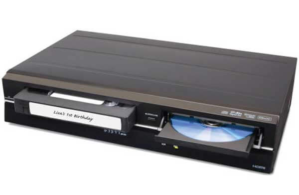 Reproductor de VHS a DVD