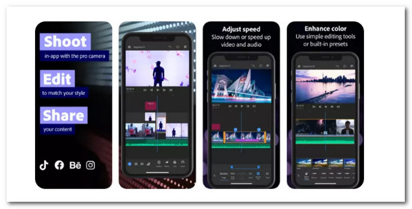 Adobe Premiere Rush Video Collage Feature