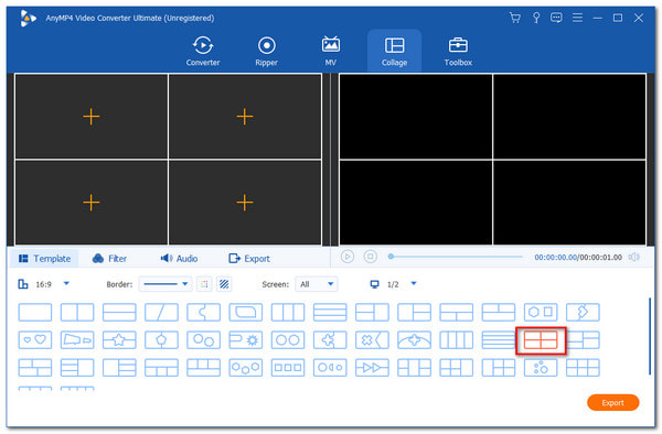 Video Converter Ultimate 选择模板