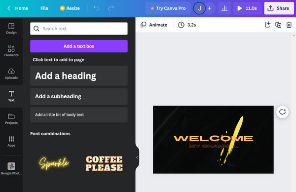Canva ビデオエディター