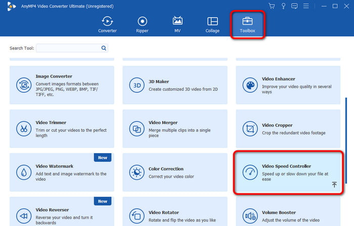 Controlador de velocidad de video Toolbox