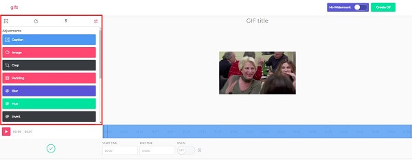 Gif.com Modifier le GIF