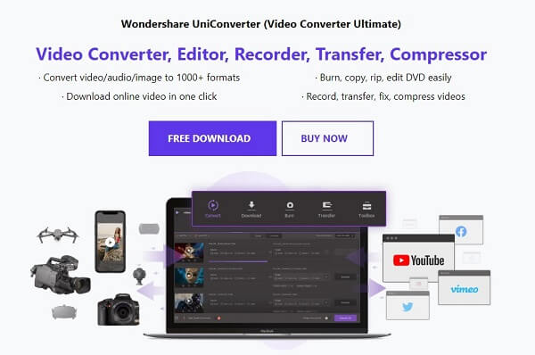 Wondershare Юниконвертер