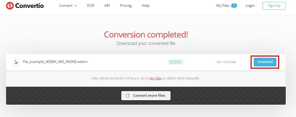 Convertio Download GIF File