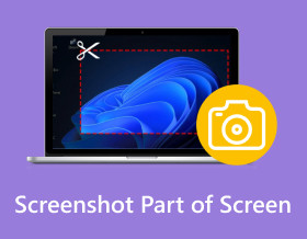 how to screenshot part of screen on pc