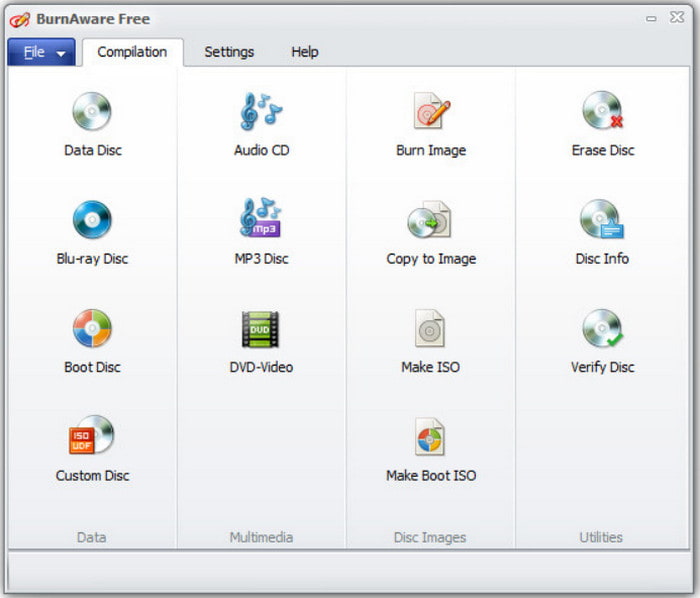 Burnaware DVD And CD Tools