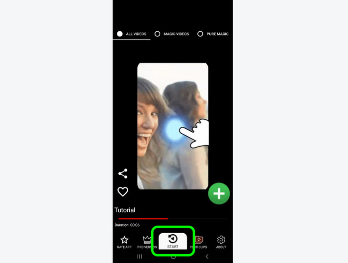 Click Start Add Video