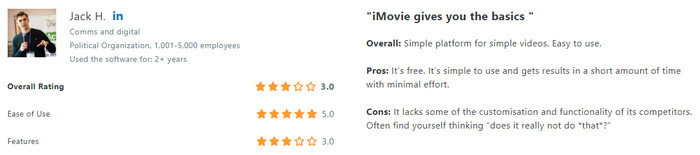 Diğer Kullanıcılardan Imovie İncelemesi2