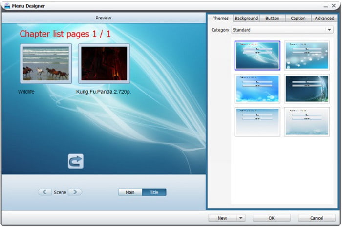 Leawo DVD Creator はカスタマイズ機能が充実