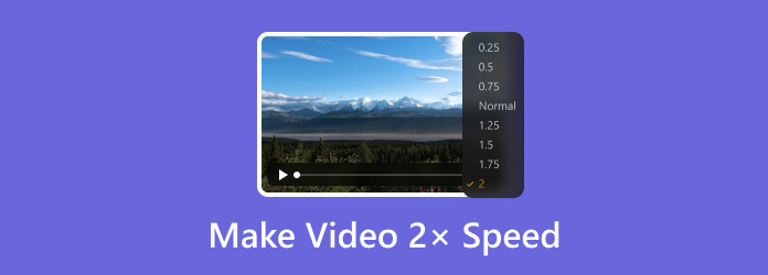 Készítsen videót 2x sebességgel