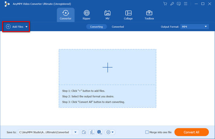 Video Converter Descargar Agregar archivos