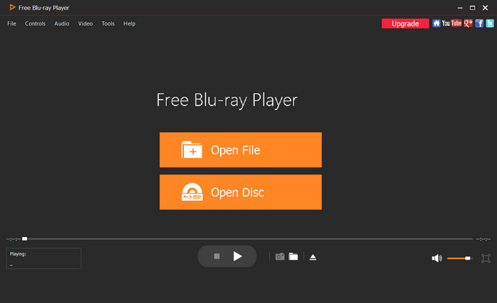 Blu Ray-afspiller download Åbn fil Åbn disk