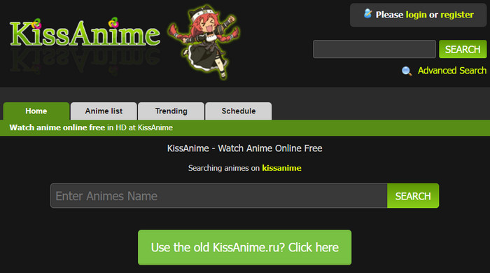 Kissanime Yomovies-Seiten