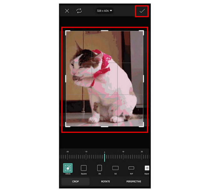 Interface Picsart