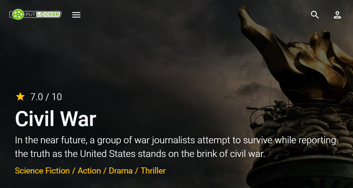 Civil war putlocker hotsell