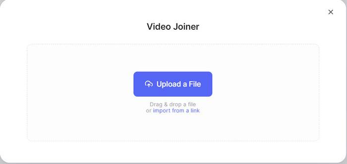 Veed Video Joiner Mkv hochladen
