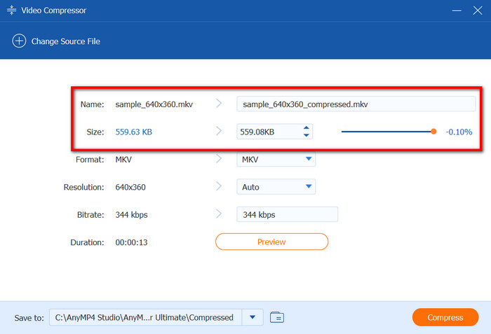 Video Converter Ultimate – Größe und Format anpassen