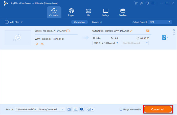 Video Converter Ultimate Převést vše