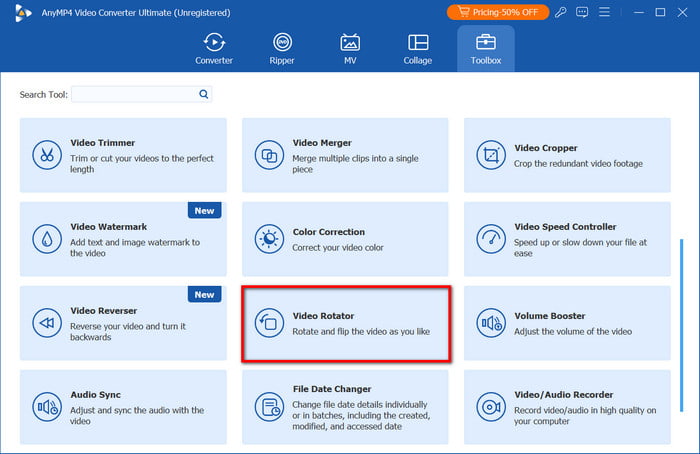 Video Converter Ultimate Video Rotator- Upload fil