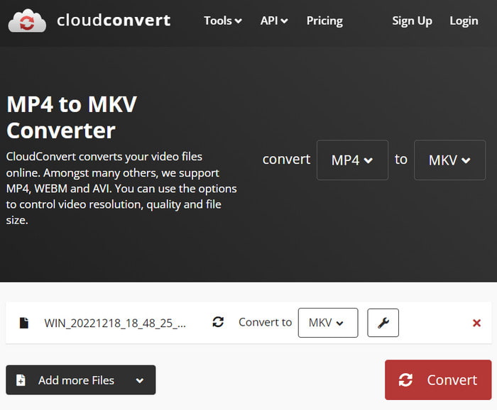 Cloudconvert formátum konvertálása