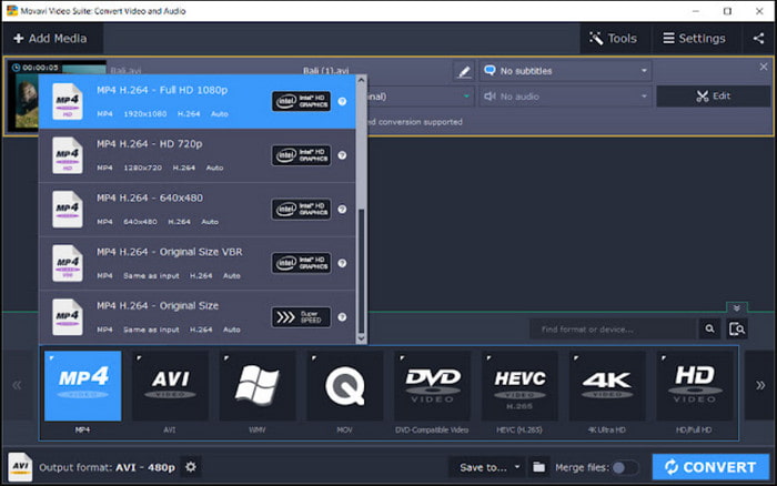 Movavi Video Converter Software de extração de DVD para Mac