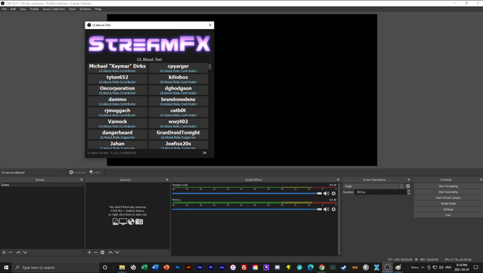 Plugin Streamfx Obs