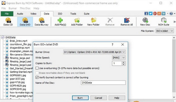 Best Dvd Burner Mac Express Burn