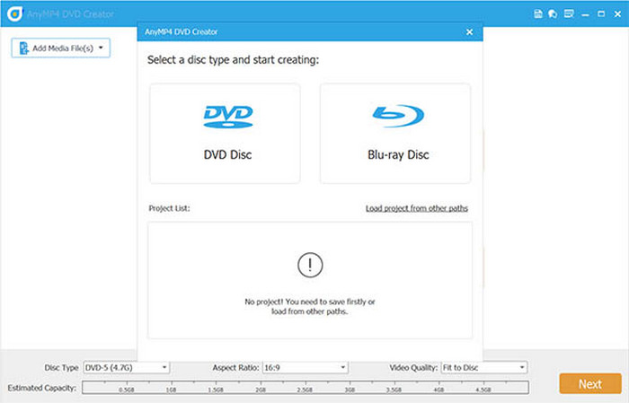 Bluraymaster 精选 DVD 制作器
