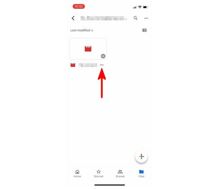 Iphone Cloud Storage File Menu