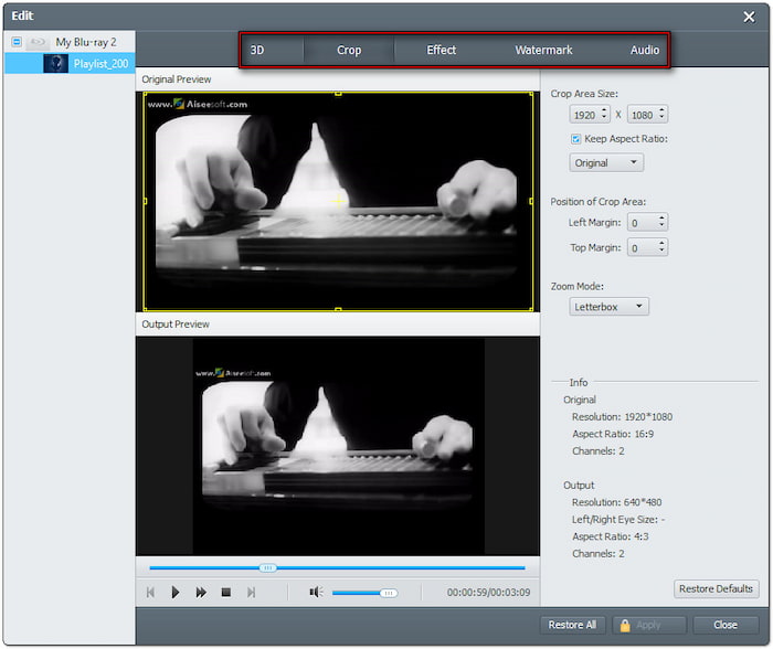 Videobearbeitungen vornehmen