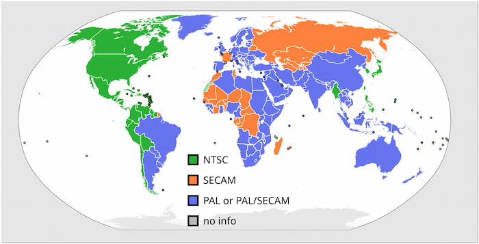 Pal Geographical Usage