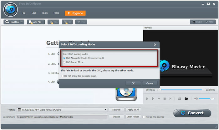 Select Dvd Loading Mode