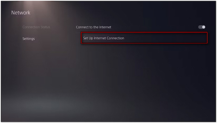 Set Up Internet Connection