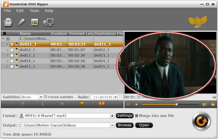 Verlustfreie DVD-Kopie