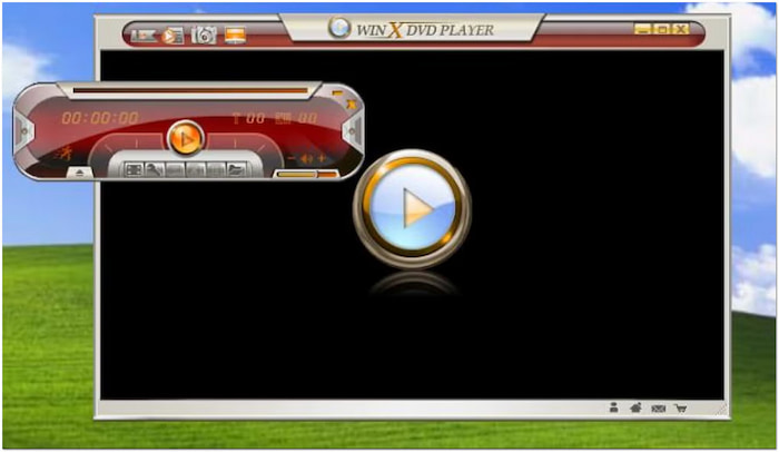 Ovládání DVD přehrávače Winx