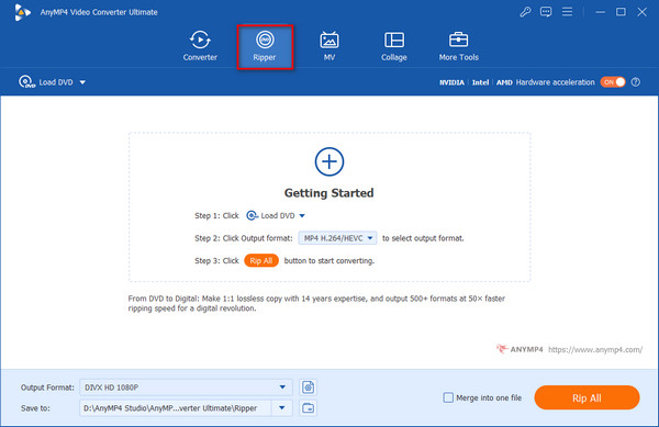 DVD til Divx Xvid Video Converter Ultimate Select Ripper