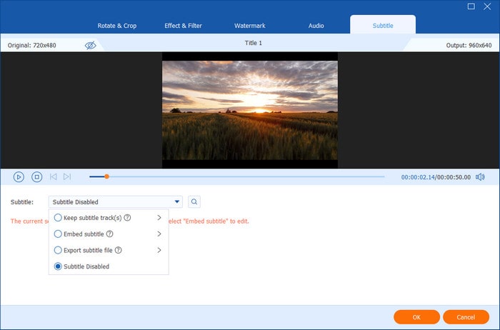 Редактировать субтитры