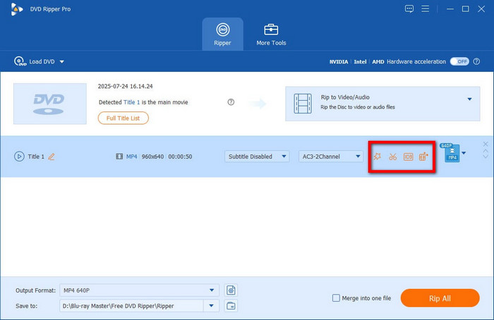 Интерфейс редактирования
