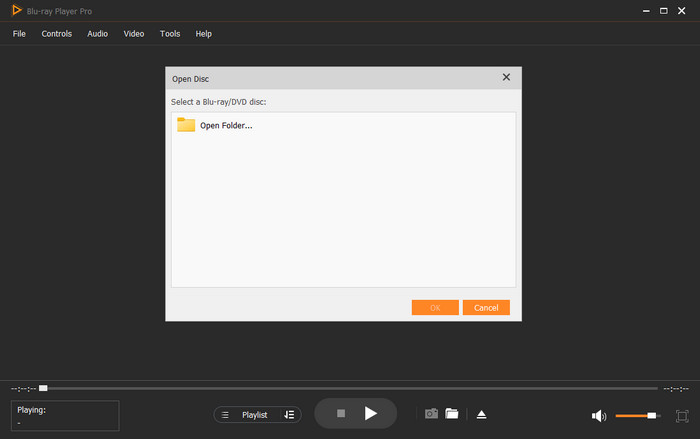 Free Blu ray Player Open Disc