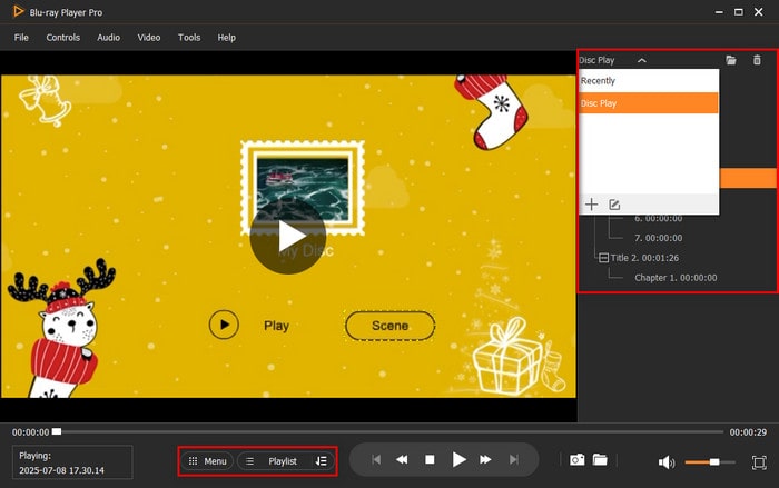Free Blu ray Player Playlist