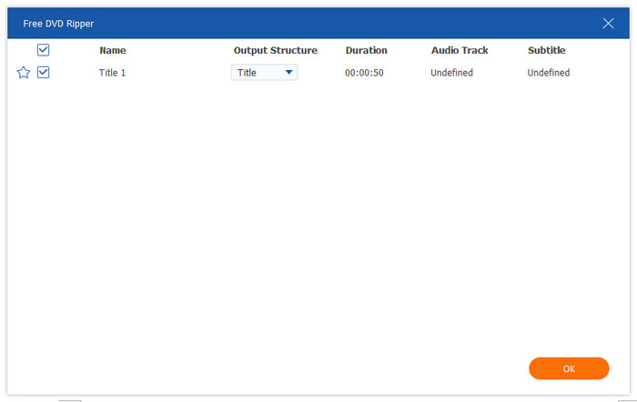 Выберите название DVD